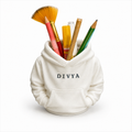 Hoodie pen pot with personalisation