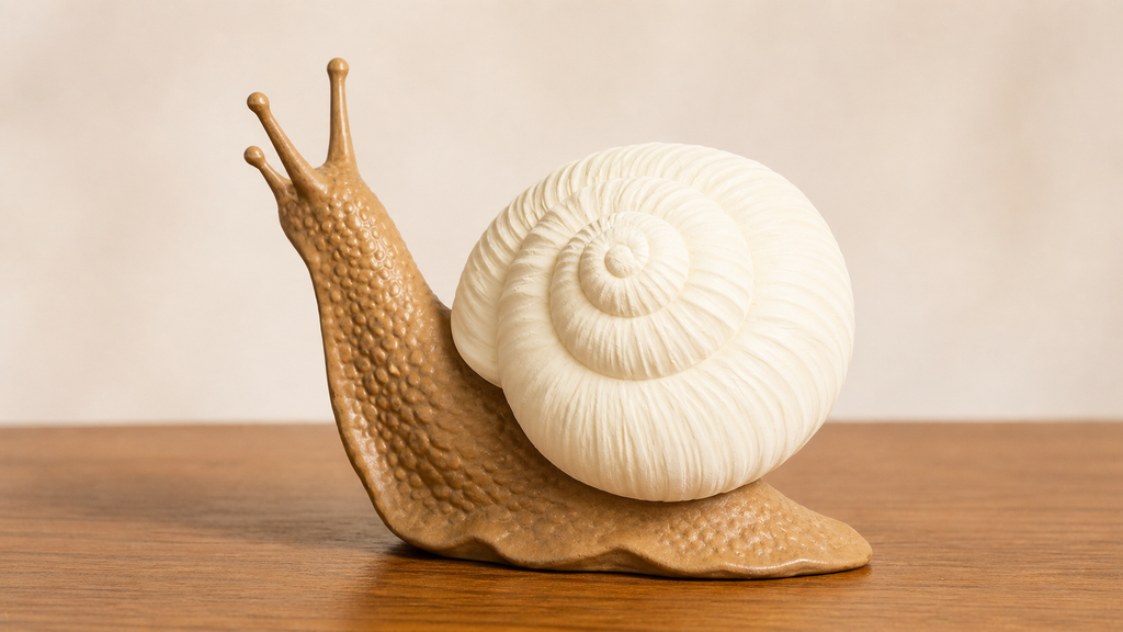 snail lamp