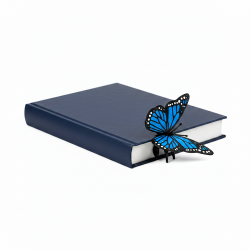 Blue Butterfly Top View