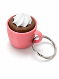 Coffee mug Clicker Keychain