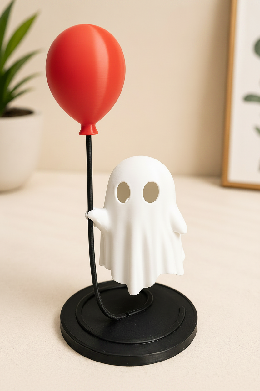 Red balloon ghost