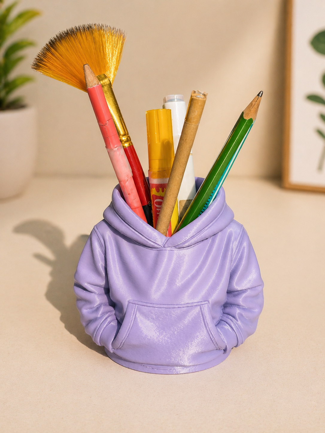Hoodie pen pot