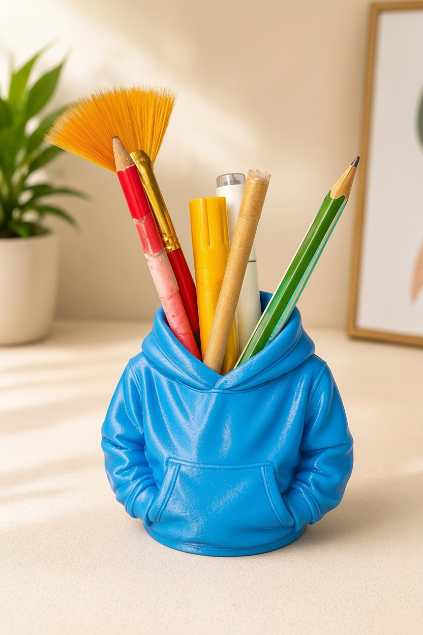 Dodger Blue Hoodie Pen Holder