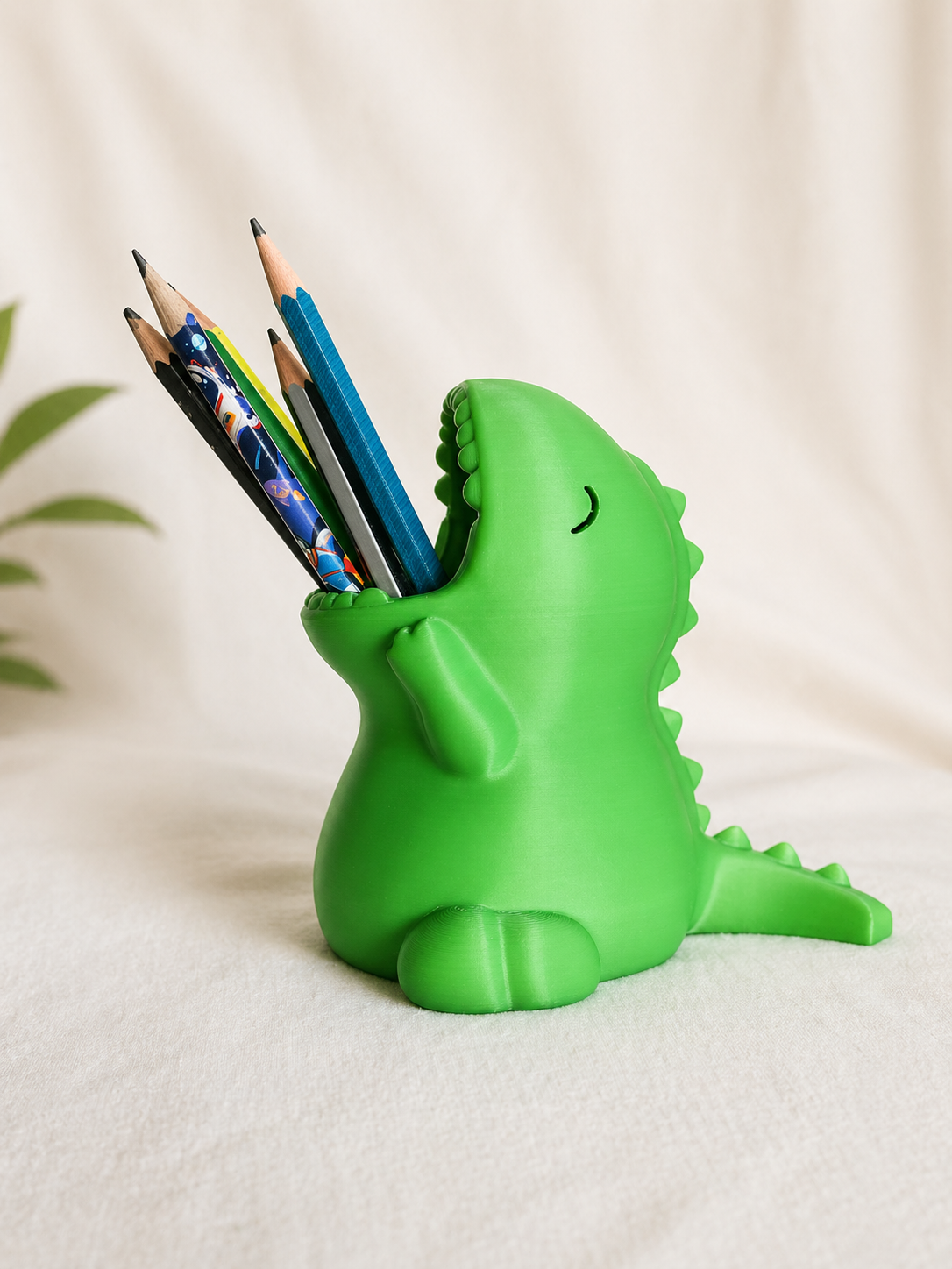 Multi purpose Dino box (pen holder, toothbrush holder)