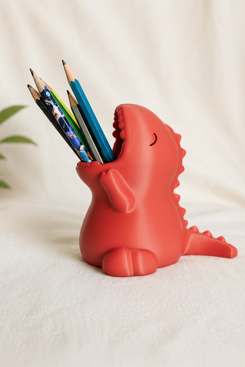 Red dinosaur - balloon red