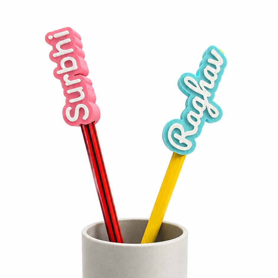 Personalized Pencil Topper