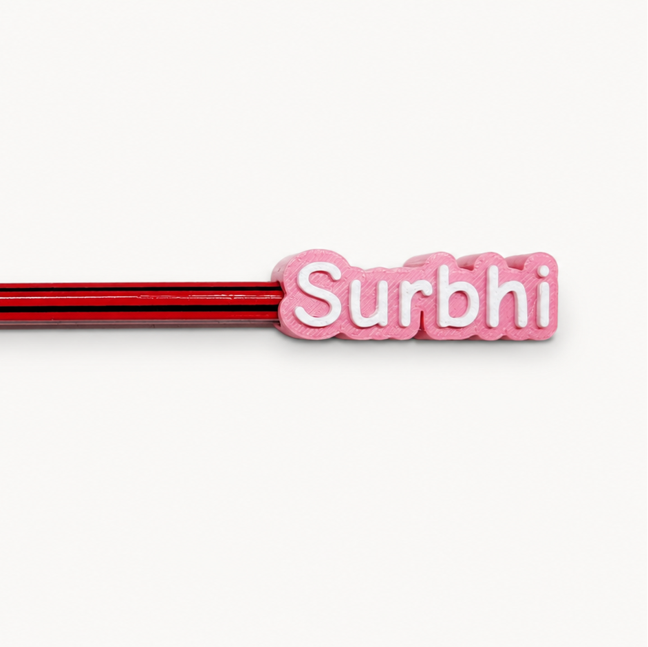 Personalized Pencil Topper