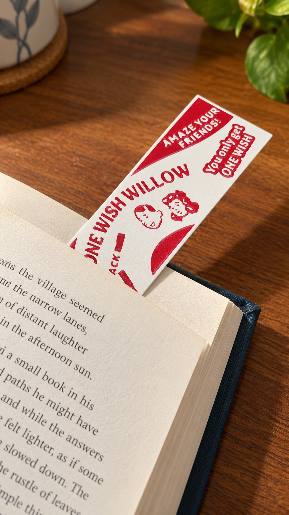 One Wish Willow - Bookmark