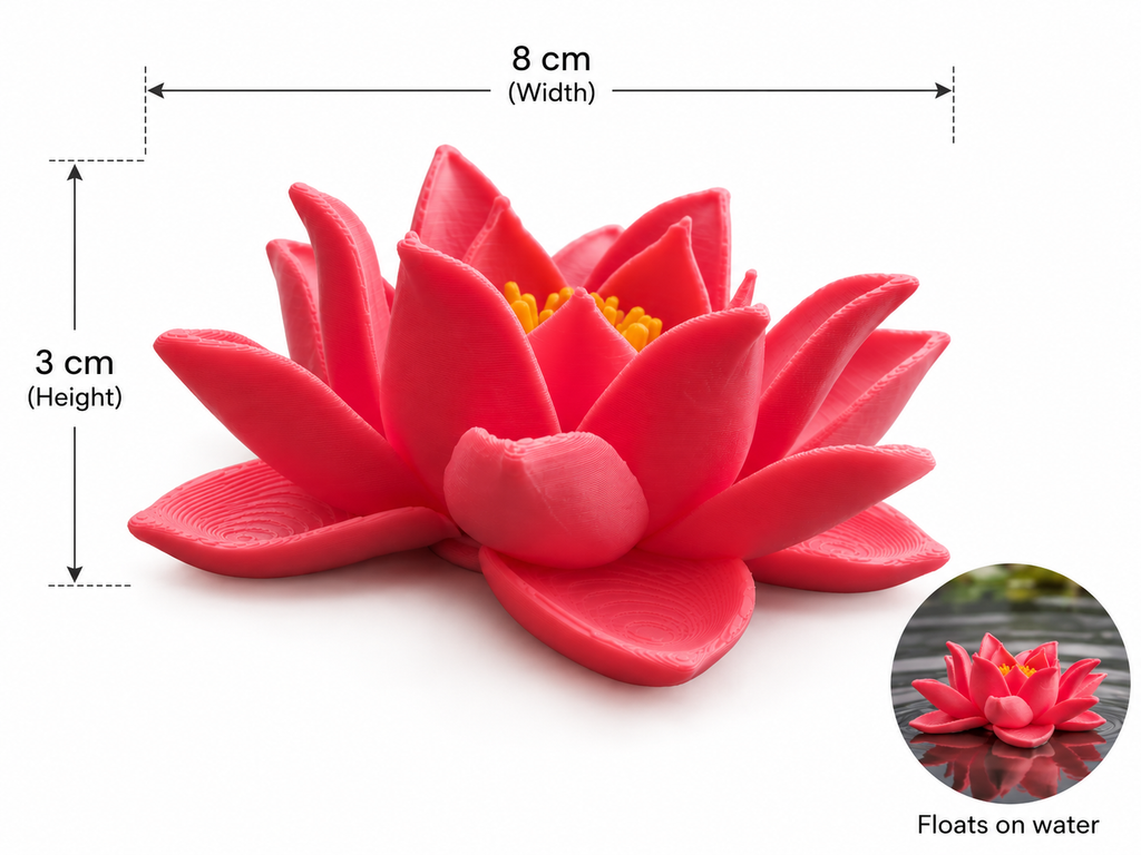 Floating Lotus Flower
