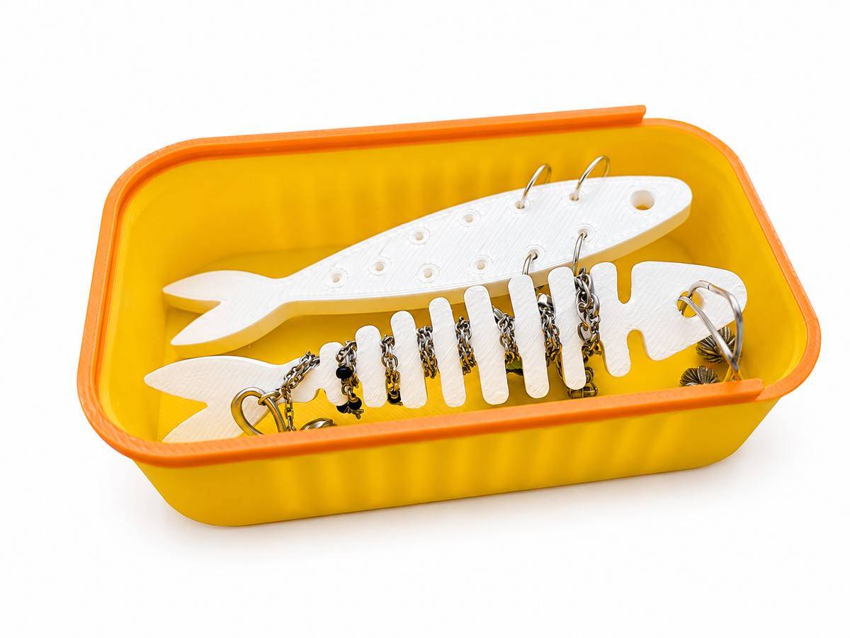 Sardine Fishbone Jewelry Organizer