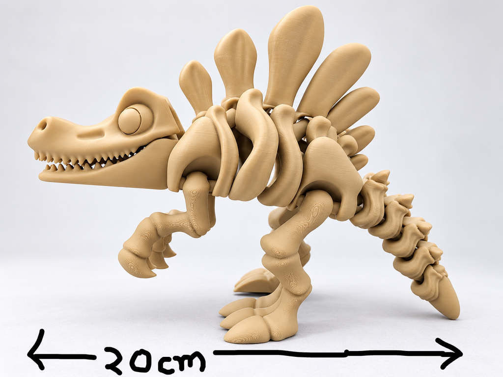 Articulated Spinosaurus Skeleton