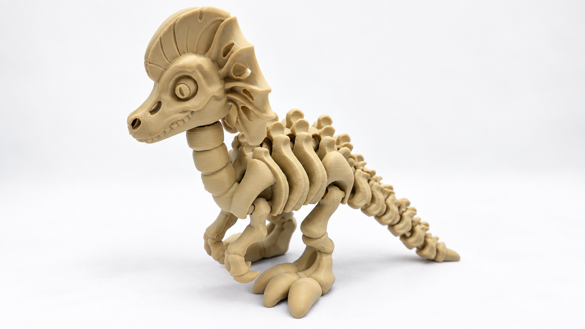 Articulated Dilophosaurus Skeleton