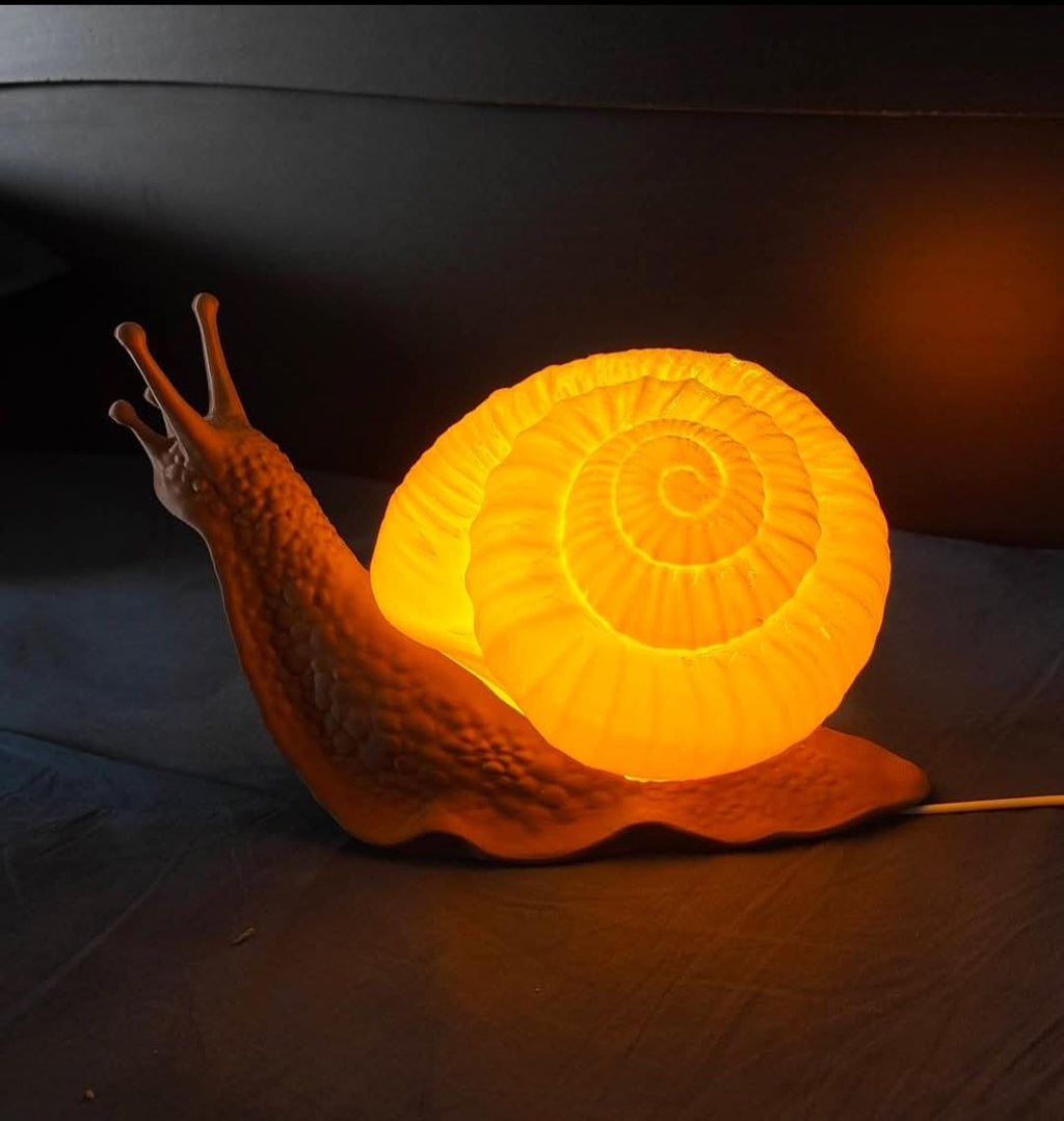 snail lamp