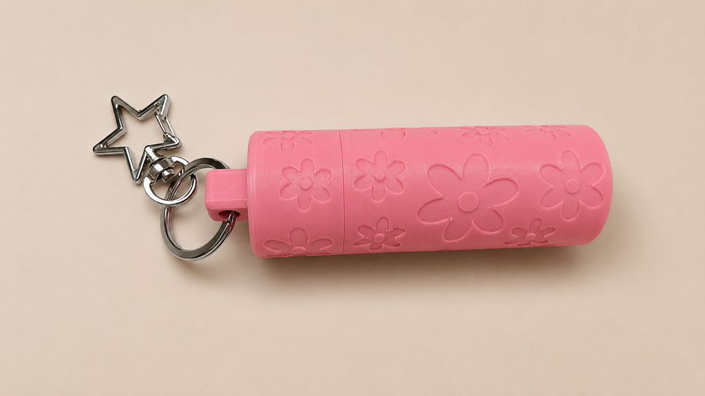 Lip Balm Holder Keychain