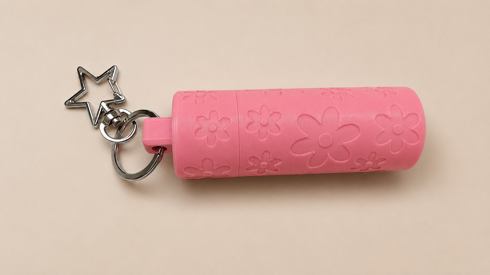 Lip Balm Holder Keychain