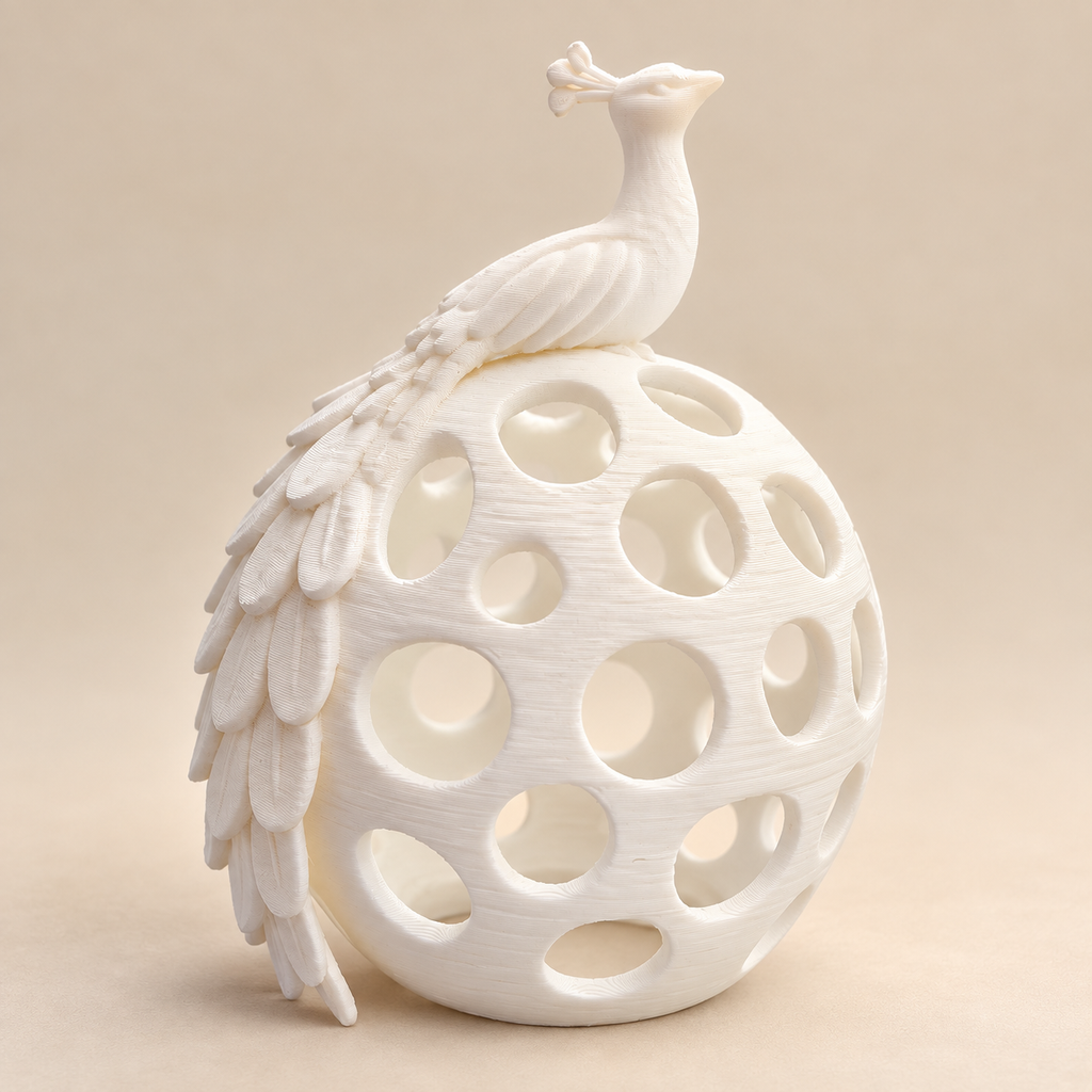 Peacock LED Decor Lamp