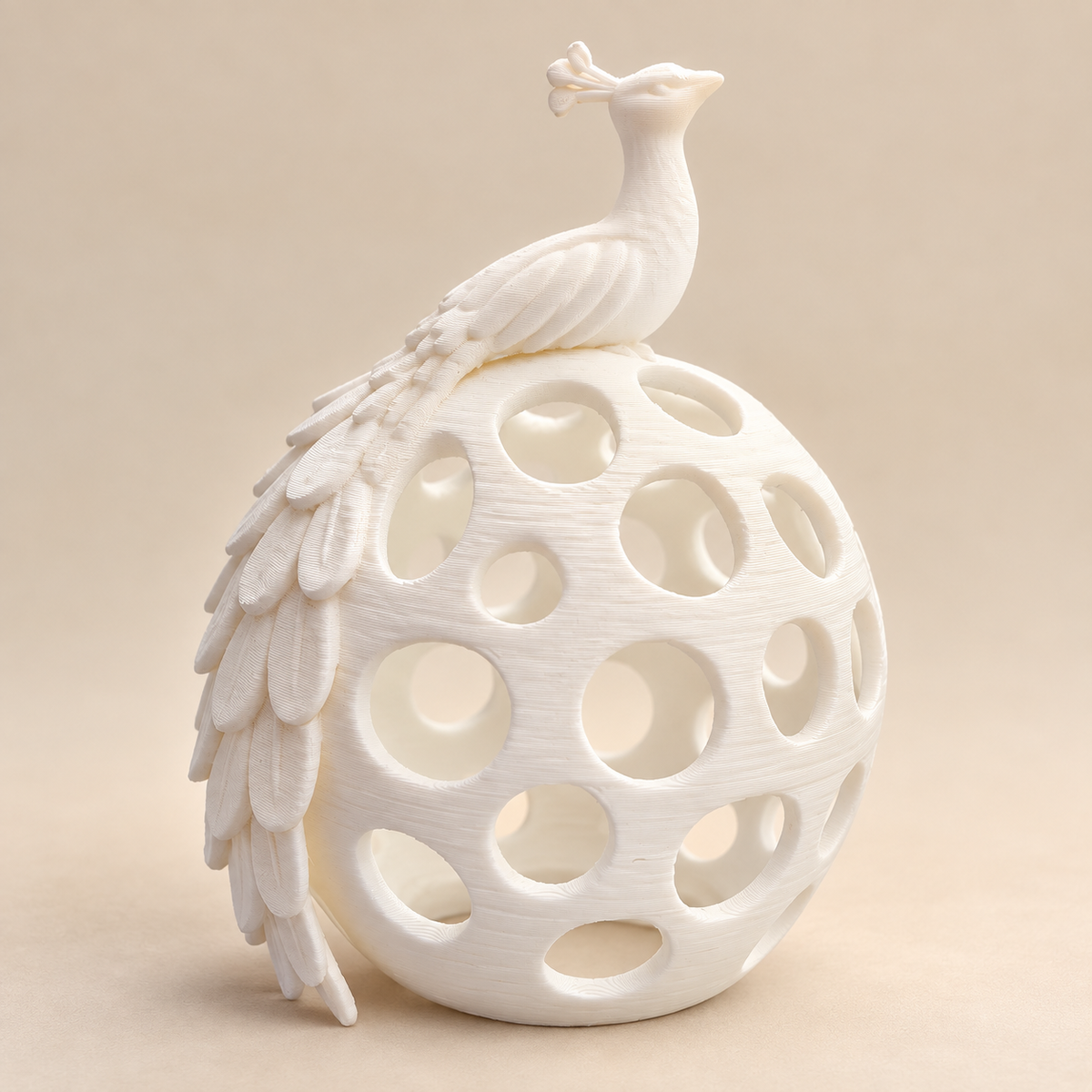Peacock LED Decor Lamp