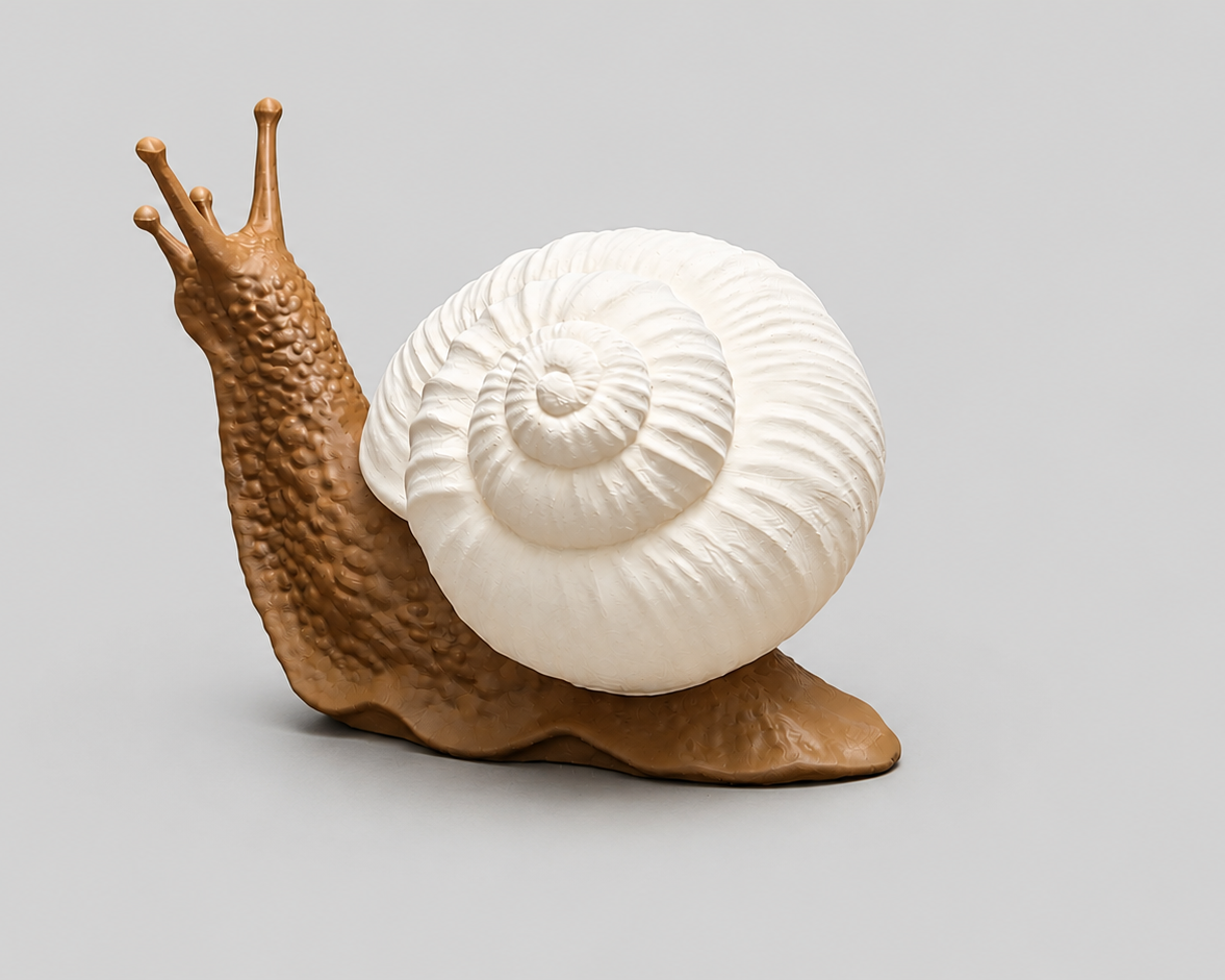 snail lamp