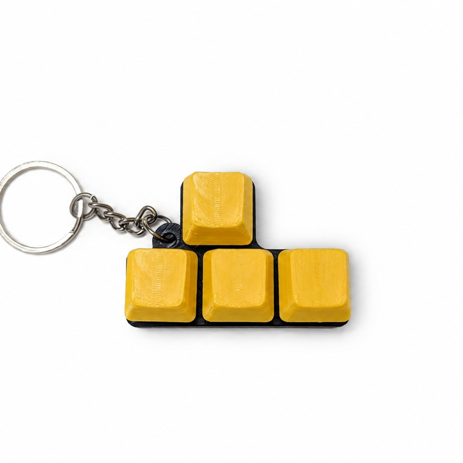 WASD Mechanical Keycap Keychain