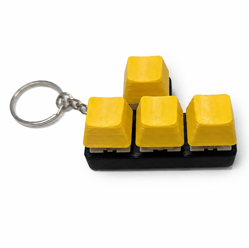 WASD Mechanical Keycap Keychain